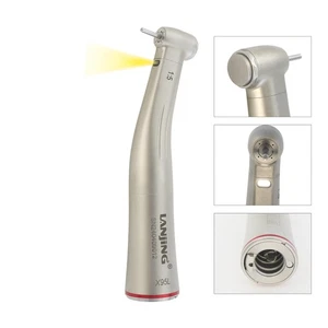 Ti Dental 1:5 High Speed Electric Handpiece Fiber Optic Contra Angle NSK ISO E - Picture 1 of 24