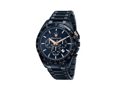 Maserati Traguardo Quartz Watch, PVD, Blue, 45 mm, R8873612054 - Image 1 of 4