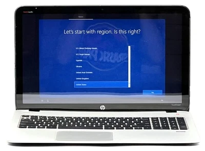 HP Envy TouchSmart 15 - AMD Elite A10-5750M - 8 GB - DISCO DURO DE 1 TB (FALLIDO EN EL TECLADO) Foto 1 de 4