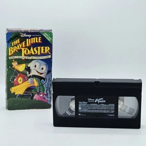 Disney-The Brave Little Toaster(VHS 1988)VERY RARE Slip Cover Version Family - Picture 1 of 11