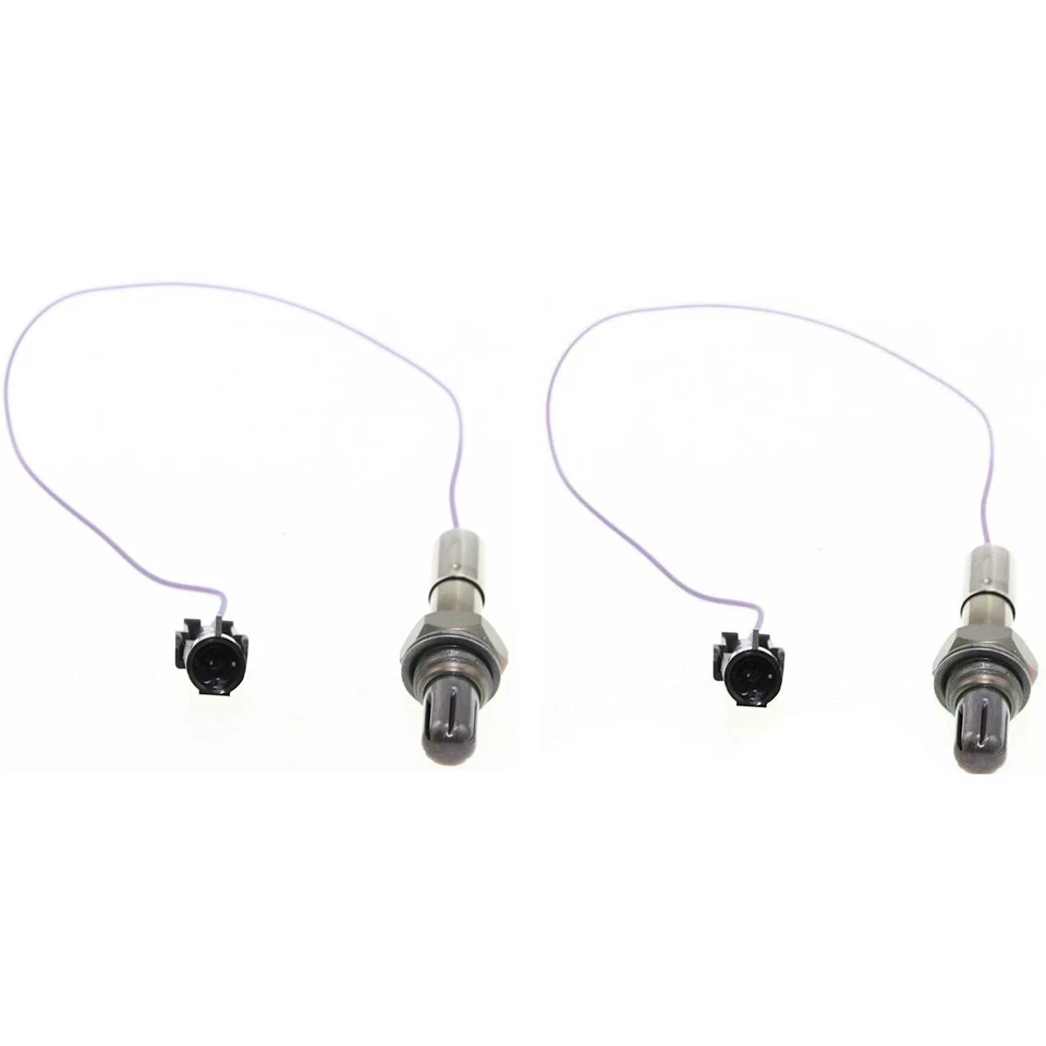 Juego de 2 sensores de oxígeno O2 lado conductor y pasajero aguas arriba para Chevy Olds par Foto 1 de 4