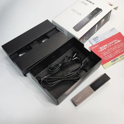 USED SONY Stereo IC Recorder ICD-TX650 Sepia Brown Slim High Quality From Japan - Image 1 of 4