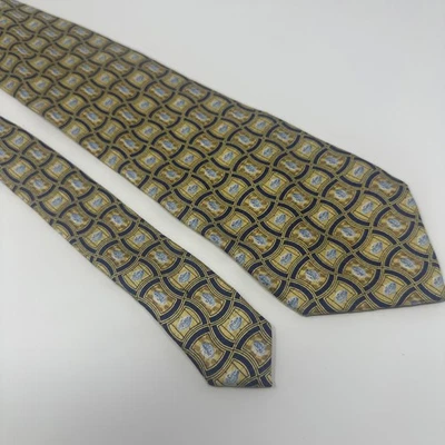 Corbata de seda vintage Pfizer Drug Rep Merch - Corbata pastilla estampado novedoso Foto 1 de 4