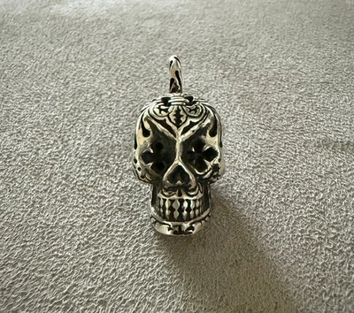 💀 Colgante Calavera Día de Muertos KING BABY STUDIO .925 Plata 50,7 g 🔥 Foto 1 de 4