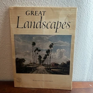 Abrams Art Book "Great Landscapes" Beaverbrook Newspapers Ltd. London 16 Prints - Picture 1 of 9