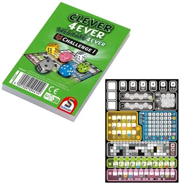Clever 4 ever Challenge Ersatzblock Zusatzblock 75 Blatt Schmidt Spiele 49441 - Bild 1 von 3
