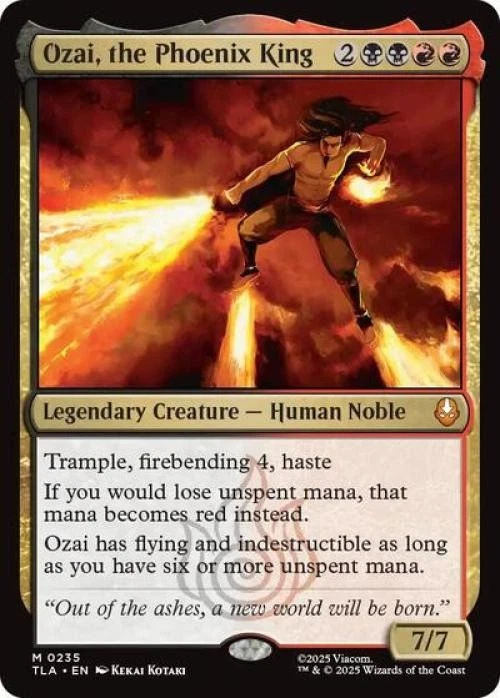 ~ Ozai, the Phoenix King ~ NM Foil ~ MTG: Avatar ~ MTG ~ - Image 1 of 1