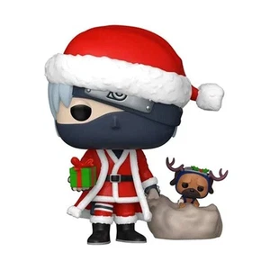 Naruto Kakashi con Pakkun Holiday Funko Pop #2050 | Protezione PopShield - Foto 1 di 2