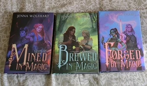 Fae Crate Sonderausgabe Drei Bücher Set Falling for Fables von Jenna Wolfhart - Bild 1 von 13