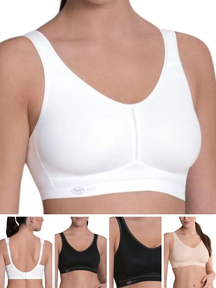 Anita Active Sports Bra Light And Firm Soft Cup Supportive Moulded Sports Bras - Image 1 of 1