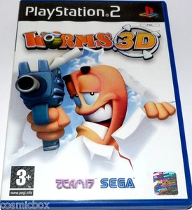 PlayStation 2 jeu video WORMS 3D sega stratégie console sony ps2 bon état - Picture 1 of 1