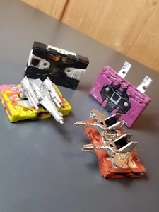 Transformers G1 Original Cassette Figure Lot Slugfest Ramhorn Ratbat Eject 1980s - Picture 1 of 15
