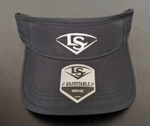 Louisville Slugger Softball Visor YOUTH Baseball Unisex Black Adjustable - Osfm - Picture 1 of 4
