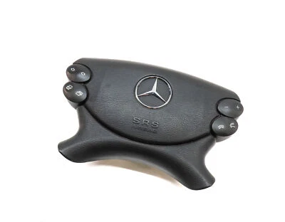 2006 MERCEDES CLS55 AMG (W219) STEERING WHEEL AIRBAG AIR BAG (BLACK) Foto 1 de 4