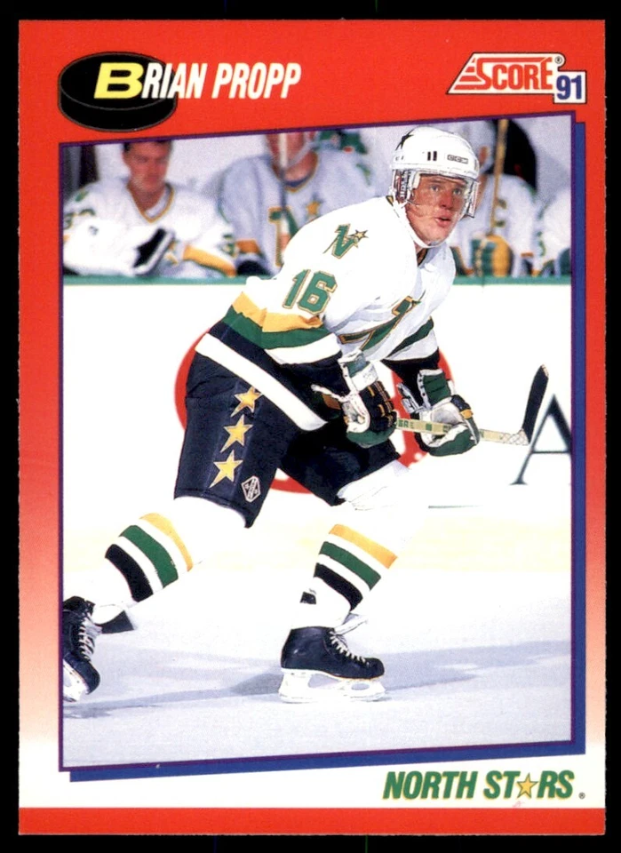 1991-92 Score Canadian Bilingual Brian Propp #223 - Image 1 of 2