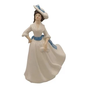 Vintage 1981 Royal Doulton Bone China Women Figurine Tableware 8"x 5"x 4.25" - Picture 1 of 6