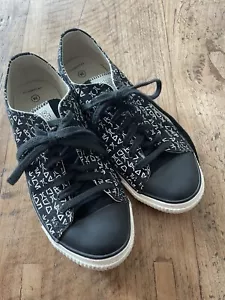 Po-zu Star Wars Aurebesh Organic Cotton Sneakers Black European 36, U.S. 6 - Picture 1 of 5