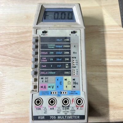 Multímetro digital RSR 705 Foto 1 de 3