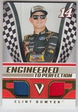 2018 Panini Victory Lane Engineered to Perfection Materials Gold #5 Clint Bowyer