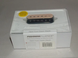 Fishman Fluence PRF-COC-NZ1 6 String Open Core Classic Neck Pickup (Zebra) New - Picture 1 of 3