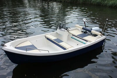 Konsolenboot,Motorboot Angelboot Inka 4,30m x 1,90m (INKA mit Steuerstand) - Bild 1 von 4