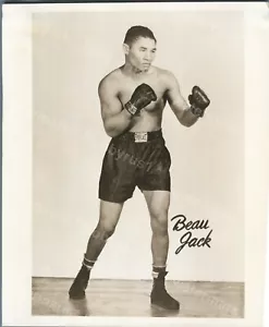 Foto stampa originale Beau Jack due volte campione di boxe leggera vintage due volte - Foto 1 di 2
