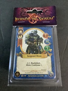 Sergeant Bron Legends of Signum 28mm DnD Fighter Fantasy Miniature - Picture 1 of 8