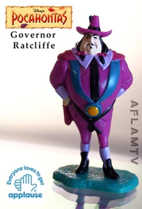 Pocahontas Governor Ratcliffe Cake Topper Figure Applause Disney PVC Figurine - Picture 1 of 1