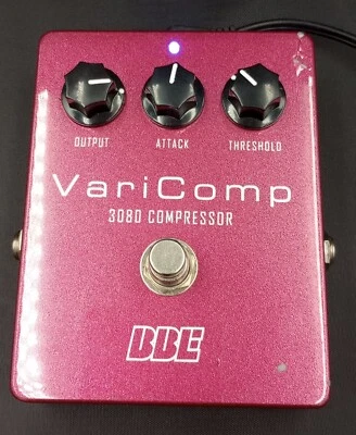 Pedal de efectos para guitarra sonido BBE VC3080 compresor vari analógico probado funciona Foto 1 de 4