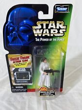 1997 Hasbro Star Wars POTF2 Freeze Frame FF Princess Leia Organa New
