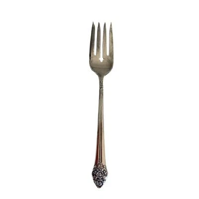 Rogers 1881 Oneida Ltd 1948 Salad Fork Plantation Pattern 6 1/2"  Silverplate - Image 1 of 4
