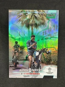 2021-22 Topps Stadium Club rifrattore acqua cromato Alphonso Davies/199 Bayern - Foto 1 di 2