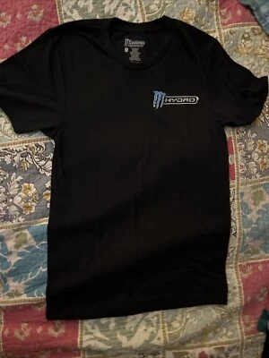 ❤️ Monster Hydro Energy Drink - Performance Tee - womens Small NEW NWOT black - Image 1 of 4