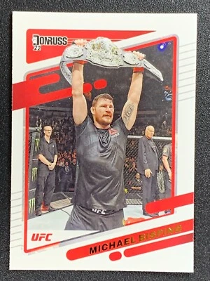 UFC Michael Bisping 152 Donruss Panini 2022   - Image 1 of 3