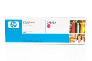 HP C8553A TONER MAGENTA ORIGINAL LASERJET 9500 - Zdjęcie 1 z 1
