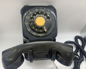 Stromberg Carlson Vintage Wall Hung Telephone Rotary Dial (n)