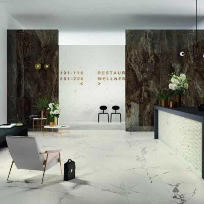CASA39 Marble effect Tiles 60x120 cm Marazzi Allmarble MMGW - Image 1 of 3
