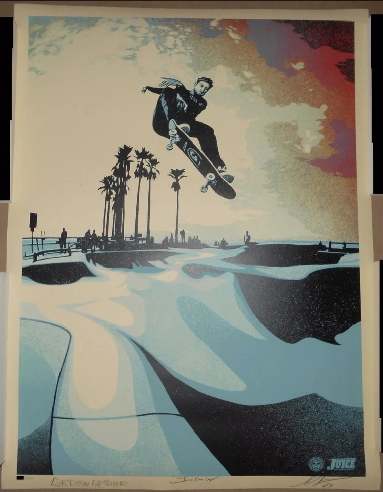 Shepard Fairey x/500 Greyson Fletcher The Harmony of Form and Style Print OBEY - Bild 1 von 1