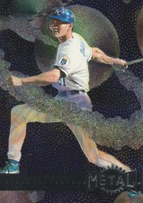 1996 Fleer Metal Johnny Damon in near mint or better Great Price!