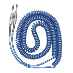Lava Cable Retro Coil 20 Foot Instrument Cable Straight/Straight Blue (LCRCMB) - Picture 1 of 1