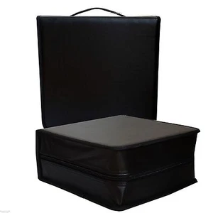 SACOCHE VALISE RANGEMENT 500 CD/DVD/BLURAY BD SAC VALISETTE avec pochettes - Afbeelding 1 van 3