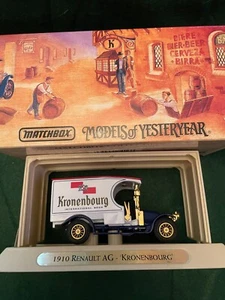 1993 Matchbox Models of Yesteryear 1910 Kronenbourg Renault AG Delivery NEW  - Picture 1 of 2