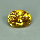 0.70 Cts_Best Diamond Sparkle_100 % Natural Unheated Yellow Zircon_Srilanka