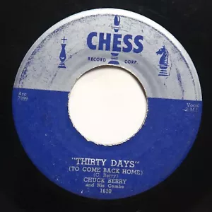 CHUCK BERRY - THIRTY DAYS / TOGETHER - SOUL 45 - Picture 1 of 2
