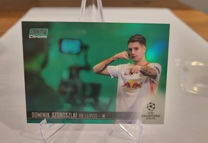 Dominik Szoboszlai - 2020-2021 Stadium Club Green Refractor /99