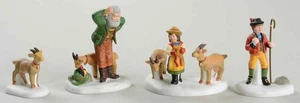 Department 56 Alpine Village Heidi & Her Goats-Set Of 4 - With Box 4261285 - Picture 1 of 1