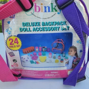 Vintage Binky Backpack Doll Feed And Care Set Dolly Feeding - Picture 1 of 5