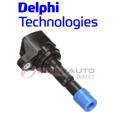 Delphi Ignition Coil for 2007-2008 Honda Fit 1.5L L4 Wire Boot Spark Plug  wa Foto 1 de 4