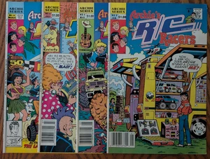 Archie's R/C Racers Issues 3, 5, 6, 10 (1990) - Mid-Grade - Archie Comics - Picture 1 of 9