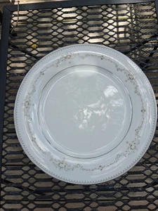 Vtg Noritaki Fairmont 6102 Porcelain China Pink Rose Pattern Platinum Accent set - Picture 1 of 19